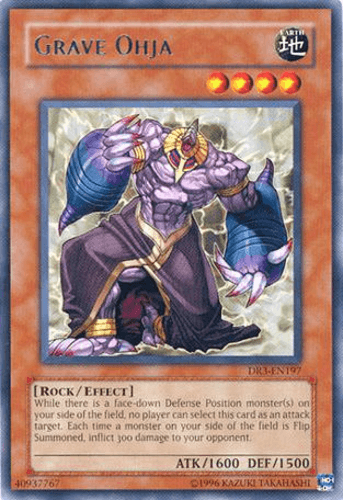 Grave Ohja - DR3-EN197 Rare Unlimited