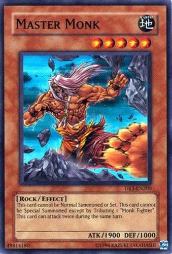 Master Monk - DR3-EN200 Super Rare Unlimited
