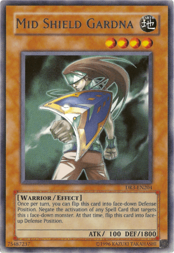 Mid Shield Gardna - DR3-EN204 Rare Unlimited