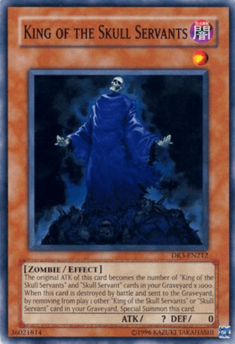 King of the Skull Servants - DR3-EN212 Common Unlimited