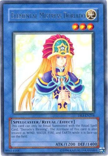 Elemental Mistress Doriado - DR3-EN214 Rare Unlimited