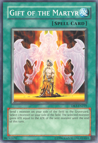 Gift of the Martyr - DR3-EN219 Common Unlimited