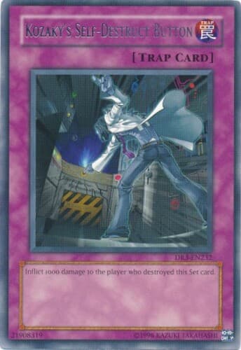 Kozaky's Self-Destruct Button - DR3-EN232 Rare Unlimited