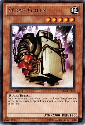Scrap Golem - DREV-EN023 Rare Unlimited