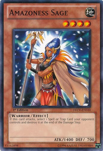Amazoness Sage - DREV-EN030 Common 1st Edition
