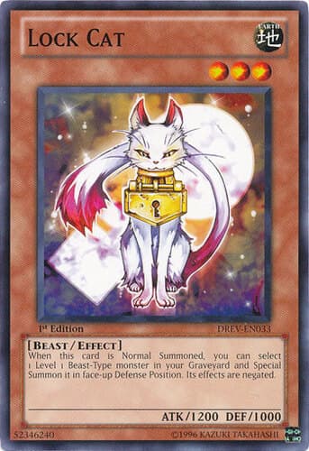 Lock Cat - DREV-EN033 Common 1st Edition