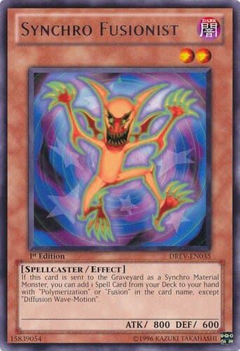 Synchro Fusionist - DREV-EN035 Rare 1st Edition