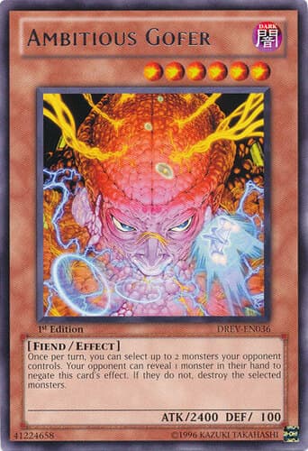 Ambitious Gofer - DREV-EN036 Rare Unlimited