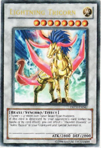 Lightning Tricorn - DREV-EN042 Ultimate Rare 1st Edition
