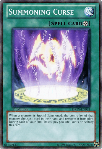 Summoning Curse - DREV-EN061 Common 1st Edition