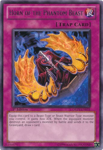 Horn of the Phantom Beast - DREV-EN075 Rare Unlimited