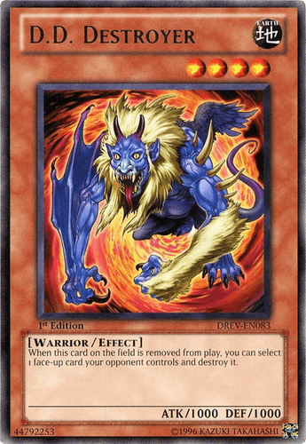 D.D. Destroyer - DREV-EN083 Rare 1st Edition