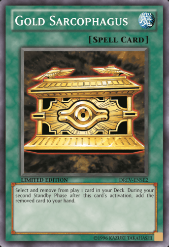 Gold Sarcophagus - DREV-ENSE2 Super Rare Limited Edition
