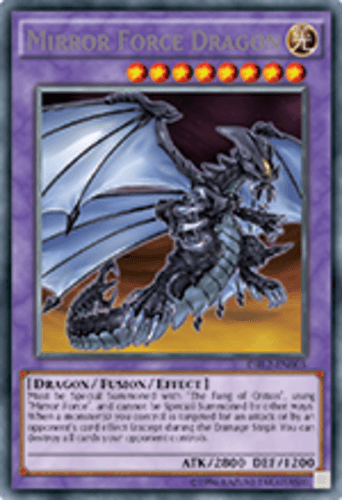 Mirror Force Dragon - DRL2-EN005 Secret Rare 1st Edition