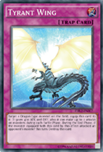 Tyrant Wing - DRL2-EN007 Super Rare 1st Edition