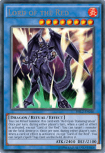 Lord of the Red - DRL2-EN016 Secret Rare 1st Edition