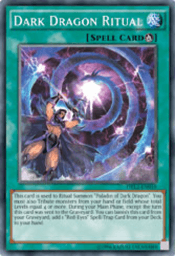 Dark Dragon Ritual - DRL2-EN019 Super Rare 1st Edition