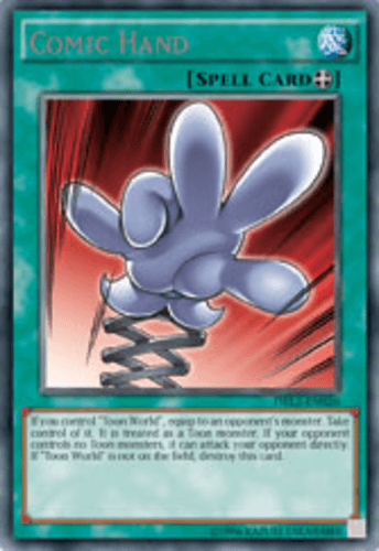 Comic Hand - DRL2-EN026 Secret Rare 1st Edition