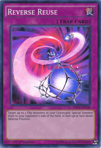 Reverse Reuse - DRL2-EN038 Super Rare 1st Edition