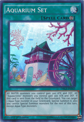Aquarium Set - DRL2-EN043 Super Rare 1st Edition