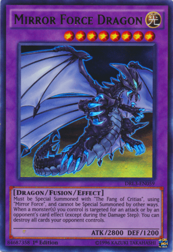 Mirror Force Dragon - DRL3-EN059 Ultra Rare 1st Edition