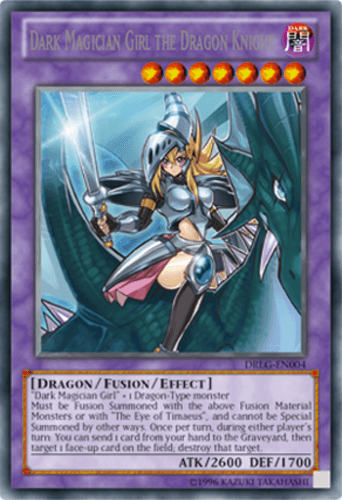 Dark Magician Girl the Dragon Knight - DRLG-EN004 Secret Rare 1st Edition