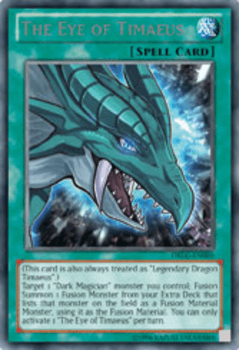 The Eye of Timaeus - DRLG-EN005 Secret Rare Unlimited