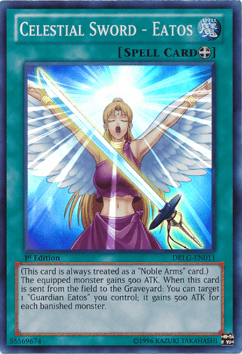 Celestial Sword - Eatos - DRLG-EN011 Super Rare Unlimited