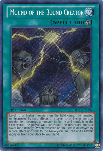 Mound of the Bound Creator - DRLG-EN025 Secret Rare Unlimited