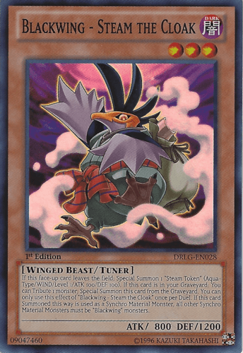 Blackwing - Steam the Cloak - DRLG-EN028 Super Rare Unlimited