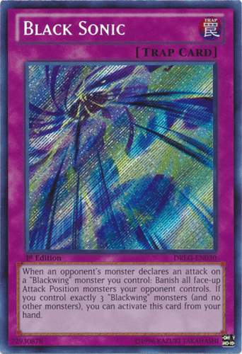 Black Sonic - DRLG-EN030 Secret Rare Unlimited