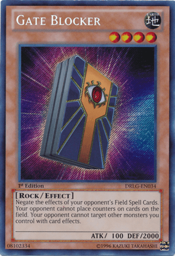 Gate Blocker - DRLG-EN034 Secret Rare Unlimited