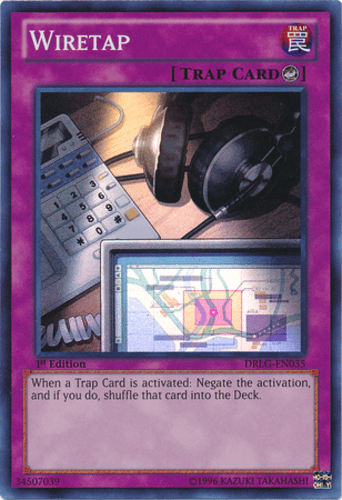 Wiretap - DRLG-EN035 Super Rare Unlimited
