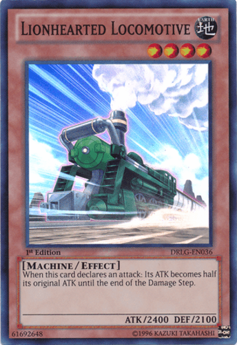 Lionhearted Locomotive - DRLG-EN036 Super Rare Unlimited