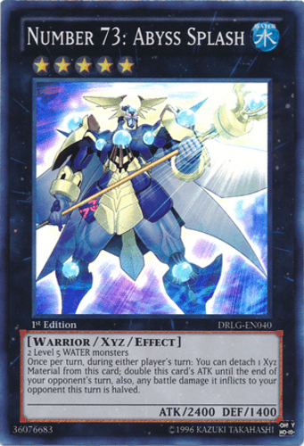 Number 73: Abyss Splash - DRLG-EN040 Super Rare Unlimited