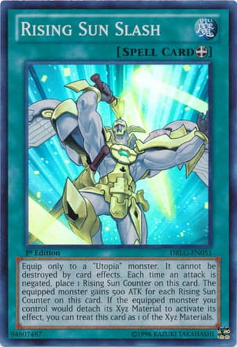 Rising Sun Slash - DRLG-EN051 Super Rare Unlimited