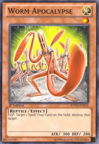 Worm Apocalypse - DT01-EN026 Common Limited Edition