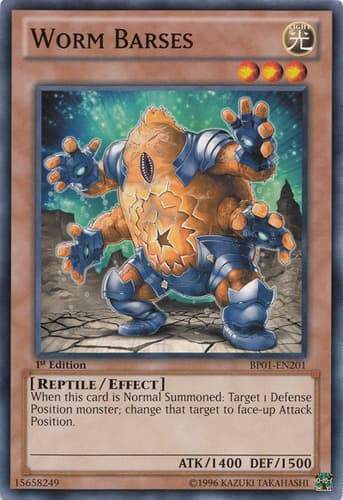 Worm Barses - DT01-EN027 Common Limited Edition