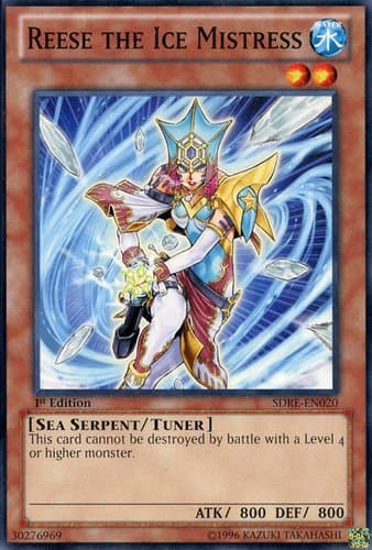 Reese the Ice Mistress - DT01-EN064 Common Limited Edition