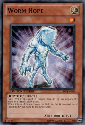 Worm Hope - DT01-EN082 Common Limited Edition