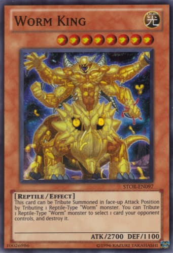 Worm King - DT01-EN085 Ultra Rare Limited Edition