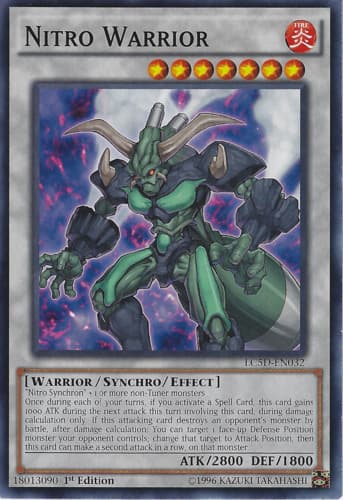Nitro Warrior - DT01-EN086 Super Rare Limited