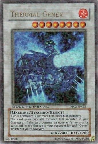 Thermal Genex - DT02-EN034 Ultra Rare Limited Edition