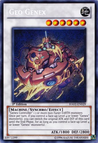 Geo Genex - DT02-EN035 Super Rare Limited