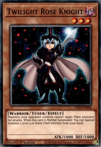 Twilight Rose Knight - DT02-EN054 Common Limited Edition