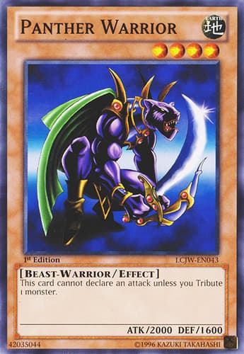 Panther Warrior - DT02-EN055 Common Limited Edition