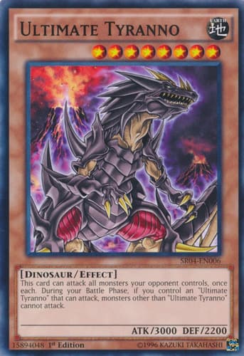 Ultimate Tyranno - DT02-EN059 Rare Limited Edition