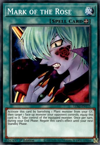 Mark of the Rose - DT02-EN091 Rare Limited