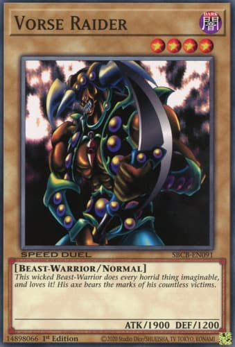 Vorse Raider - DT03-EN001 Duel Terminal Normal Parallel Rare Limited Edition