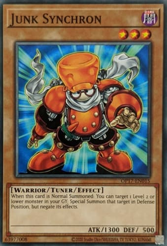 Junk Synchron - DT03-EN003 Rare Limited